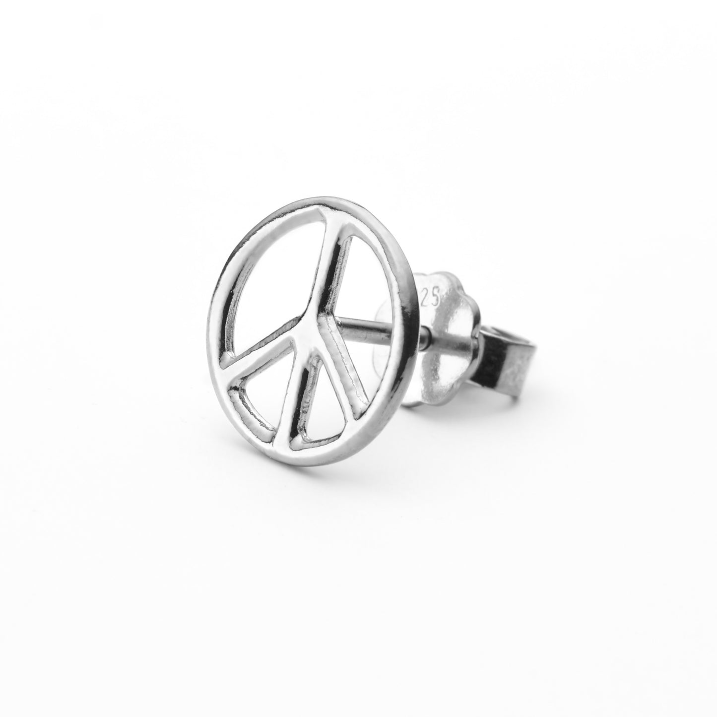 Pop-up Ohrstecker Peace