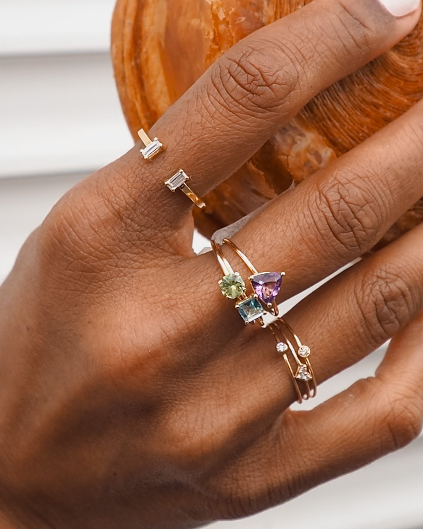 Monatsring Februar Amethyst