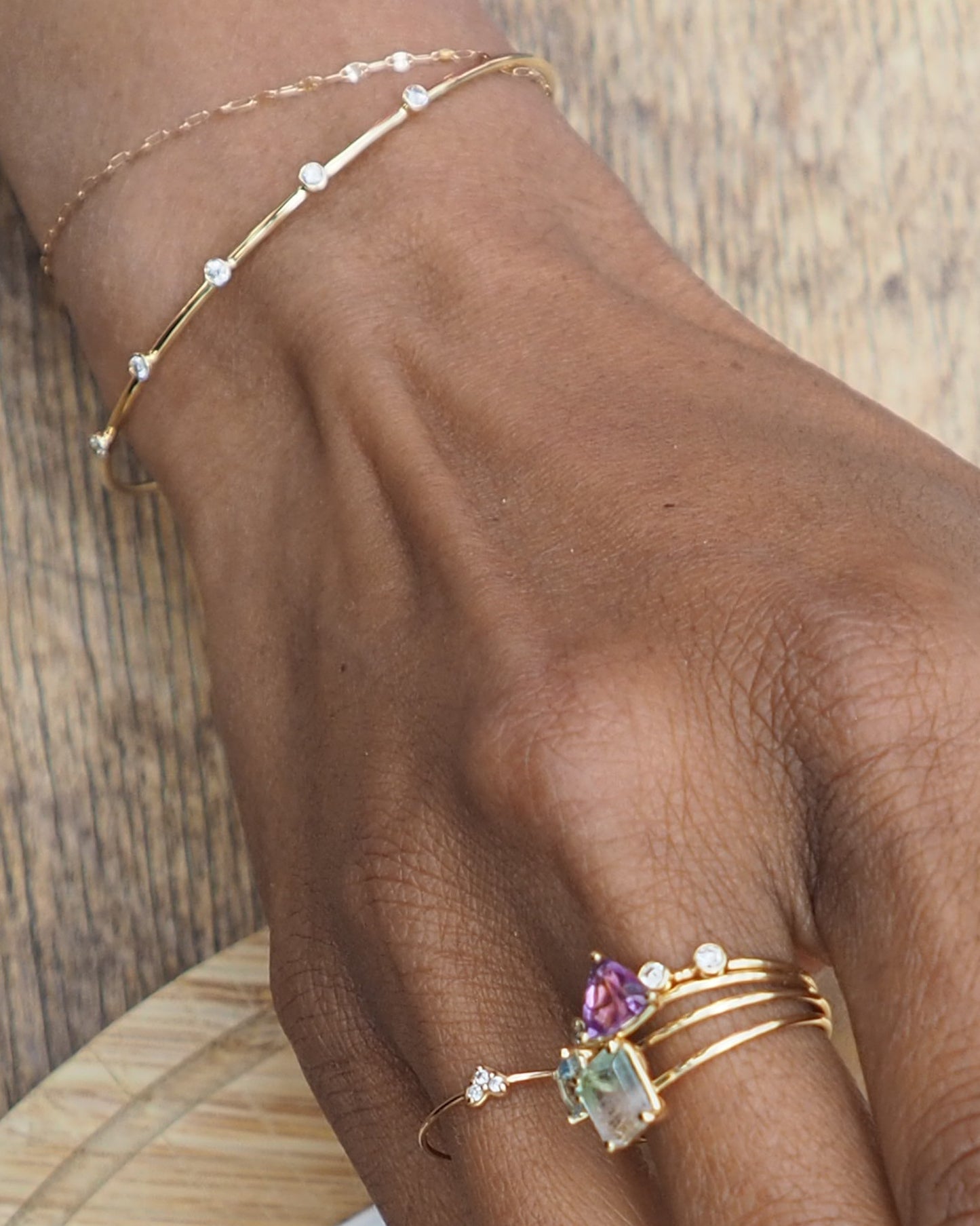 Monatsring Februar Amethyst
