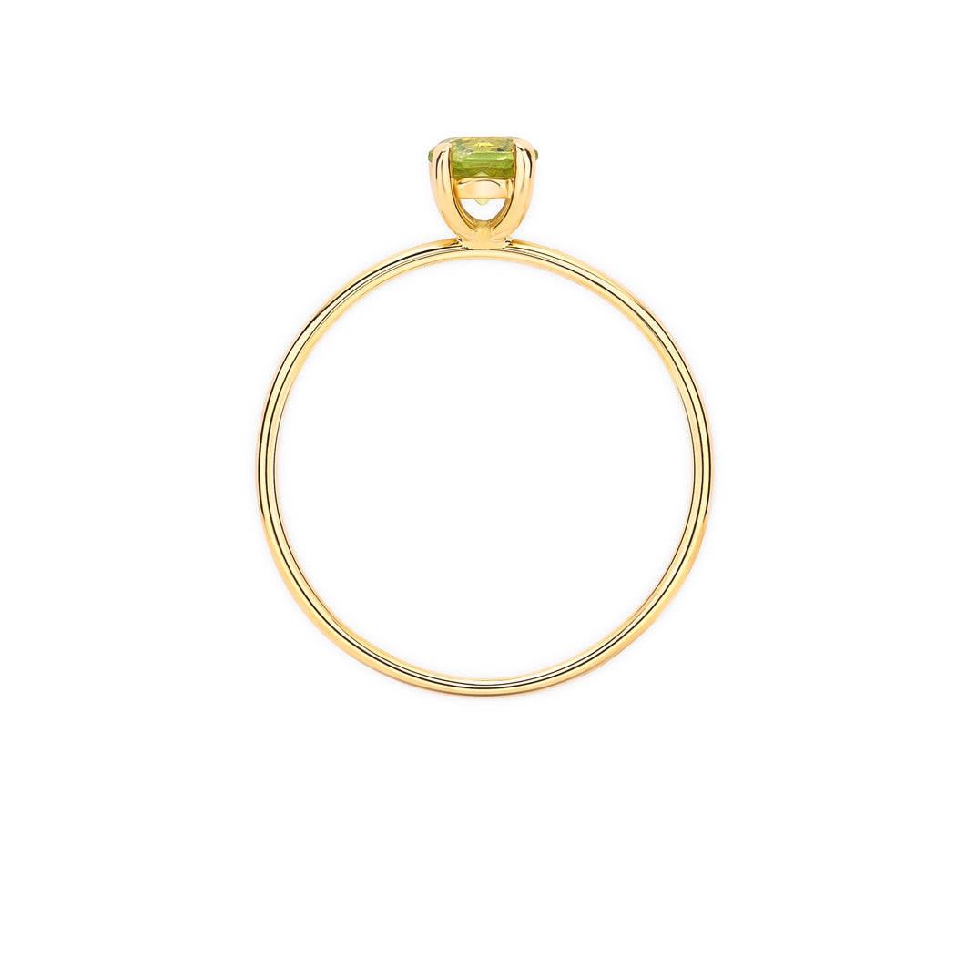Monatsring August Peridot