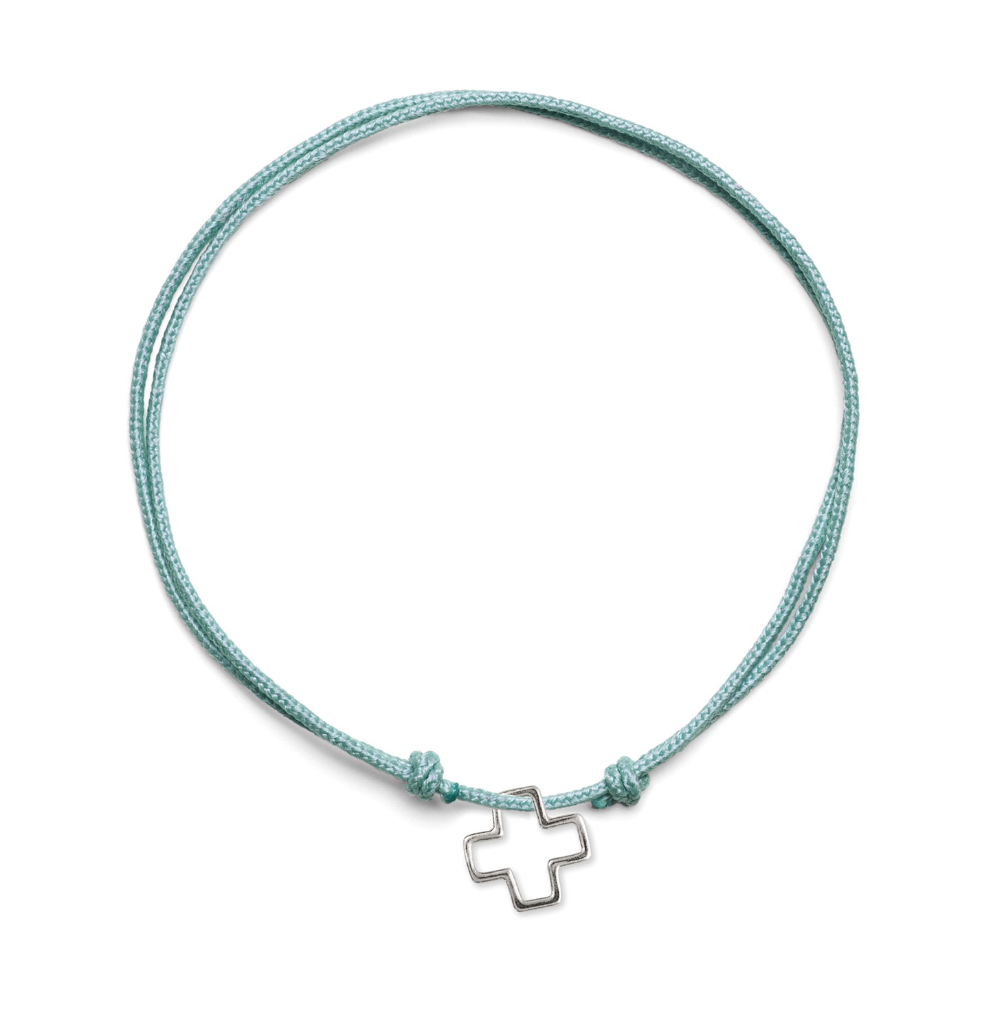 Pop-up textile ribbon cross 