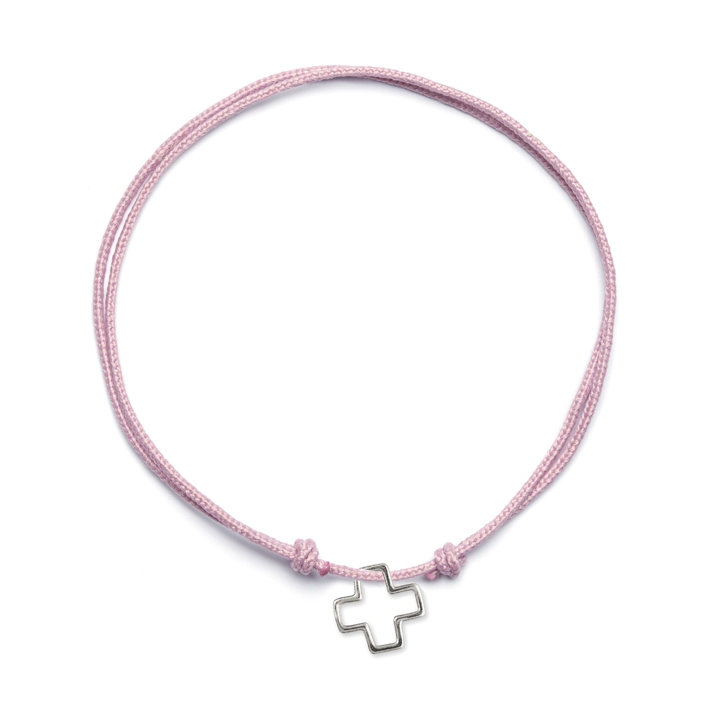 Pop-up textile ribbon cross 