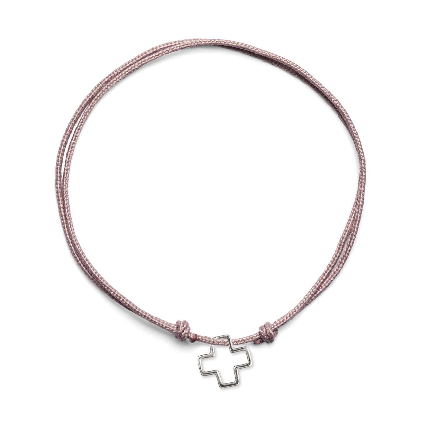 Pop-up textile ribbon cross 