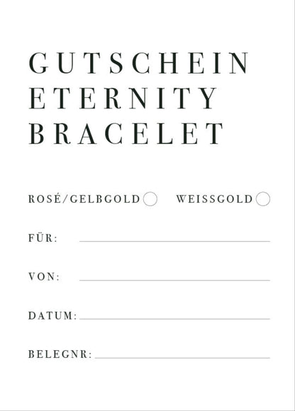 Gutschein Eternity Bracelet